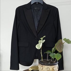 NWT BCBG Maxazria Black Tuxedo Blazer